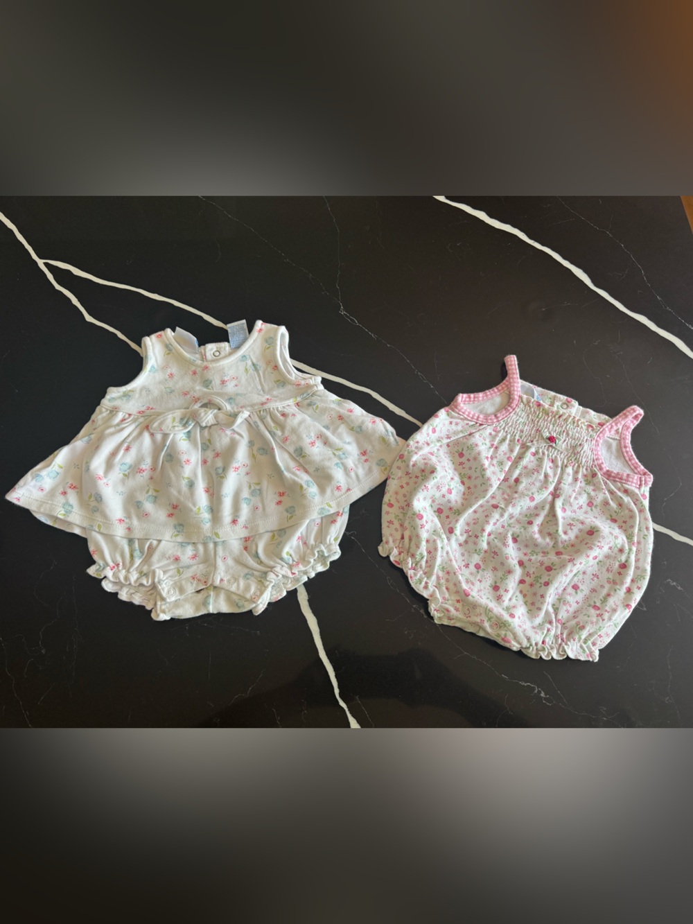 Vintage Y2K Baby Girl Rompers